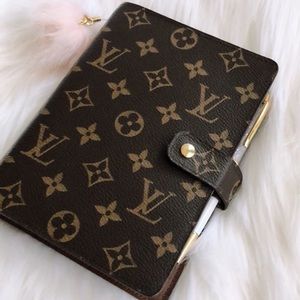 Authentic Louis Vuitton Agenda mm